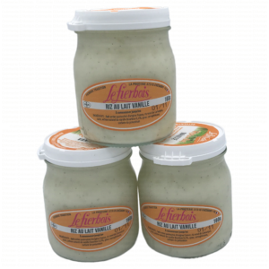 Riz au lait vanille